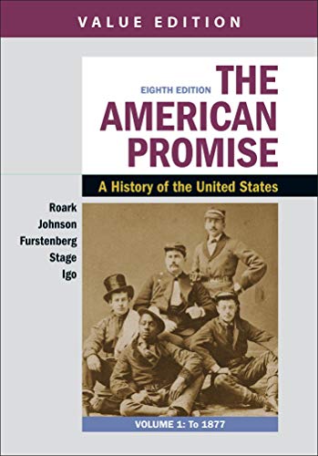 The American Promise, Value Edition, Volume 1