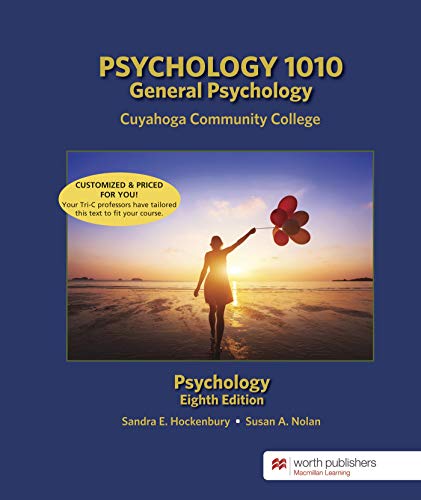 Psychology  General Psychoolgy Cuyahoga Community College