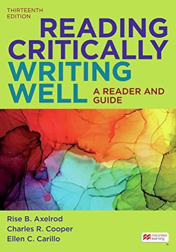 Reading Critically, Writing Well