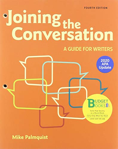 Loose-Leaf Version for Joining the Conversation with 2020 APA Update