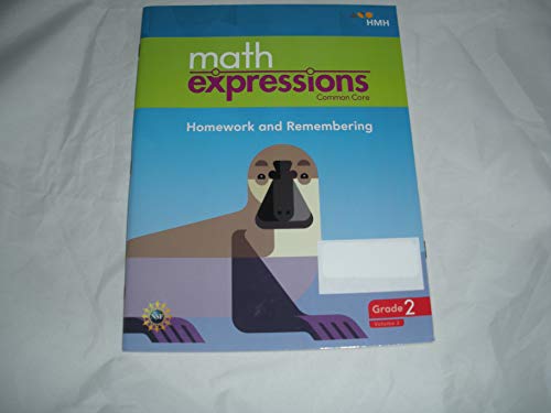 Math Expressions Common Core Homework and Remembering Grade  Volume