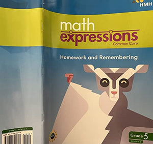 Math Expressions, Homework and Remembering, Grade