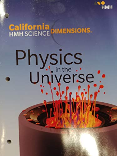 California HMH Science Dimensions Physics in the Universe C  High School