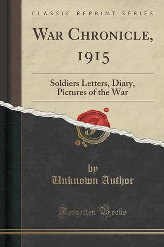 War Chronicle, April 1915