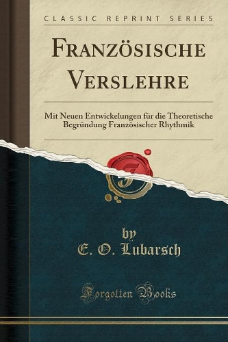 Franzoesische Verslehre