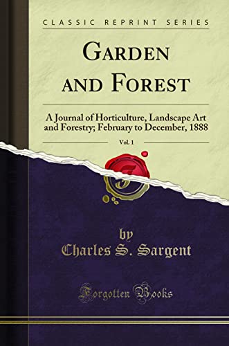 Garden and Forest, Vol. 1