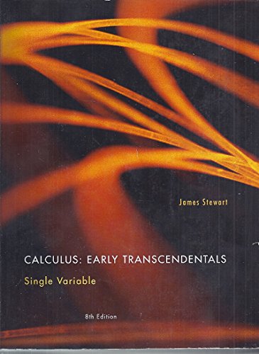 Calculus: Early Transcendentals Single Variable 8th Edition