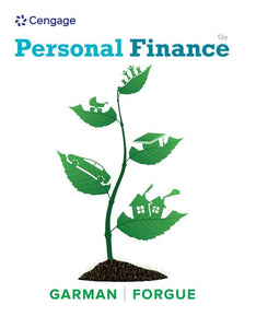 Personal Finance (Mindtap Course List) 