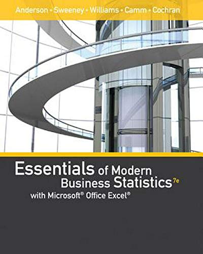 Essentials of Modern Business Statistics with Microsoft (R)Office Excel (R) (with XLSTAT Education Edition Printed Access (R)Card)