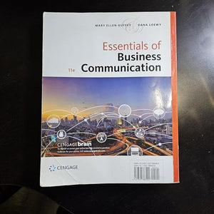Essentials of Business Communication