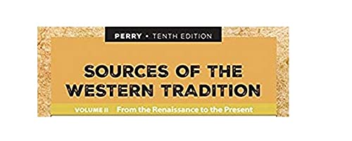Sources of the Western Tradition Volume II