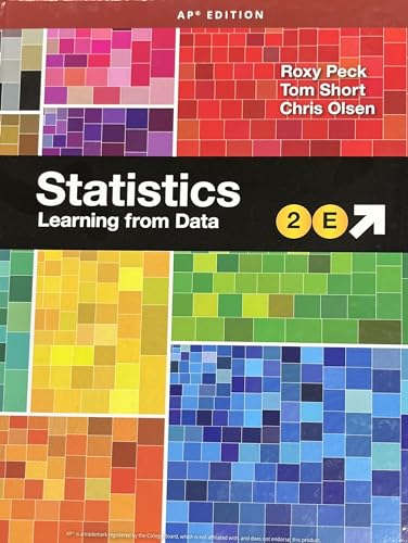 Statistics: Learning from Data, AP� Edition
