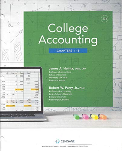 COLLEGE ACCT.,CH.1-15 (LOOSELEAF)