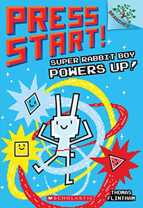 Super Rabbit Boy Powers Up! a Branches Book (Press Start! #2) 