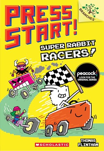 Super Rabbit Racers!: A Branches Book (Press Start! #3)