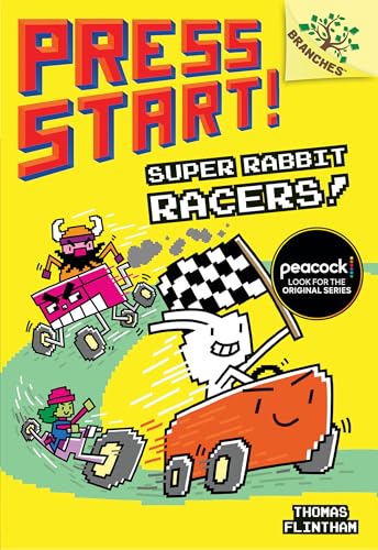 Super Rabbit Racers!: A Branches Book (Press Start! #3)