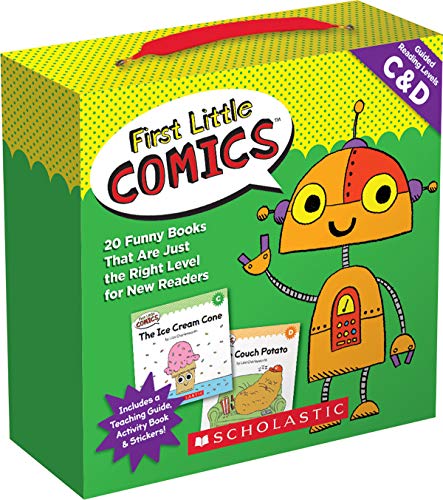 First Little Comics Parent Pack: Levels C & D