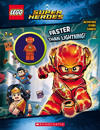 Lego Dc Super Heroes: Faster Than Lightning!  Activity Book with Minifigure