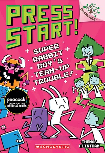 Super Rabbit Boy's Team-Up Trouble!: A Branches Book (Press Start! #10)
