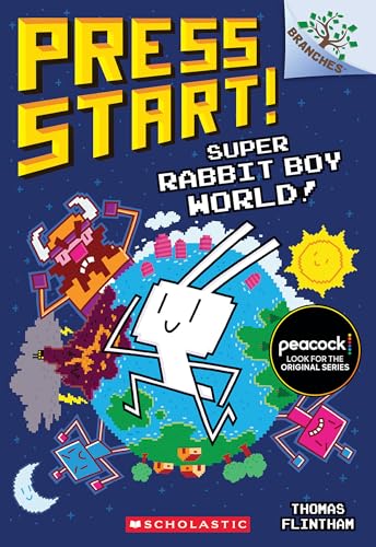 Super Rabbit Boy World!: A Branches Book (Press Start! #12)
