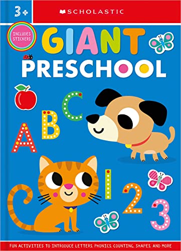 Giant Preschool Workbook- Scholastic Early Learners (Workbook)