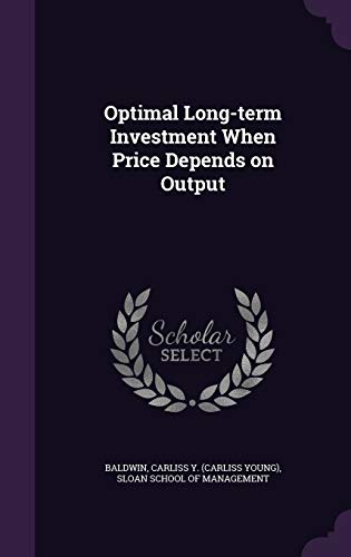 Optimal Long-term Investment When Price Depends on Output