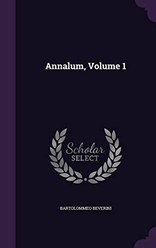 Annalum, Volume 1