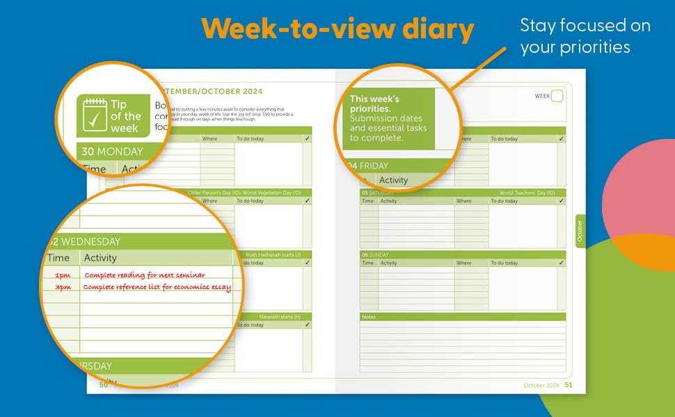 The Bloomsbury Student Planner 2024-2025