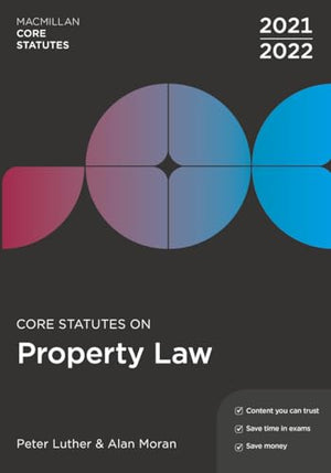 Core Statutes on Property Law 2021-22