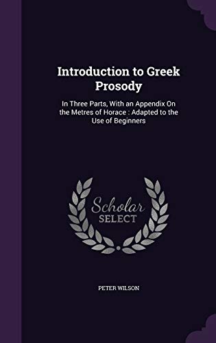 Introduction to Greek Prosody