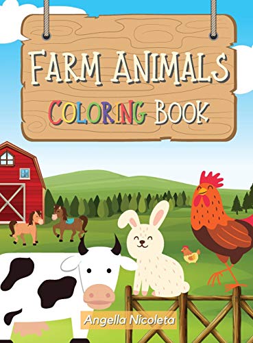 Farm Animals Coloring Book