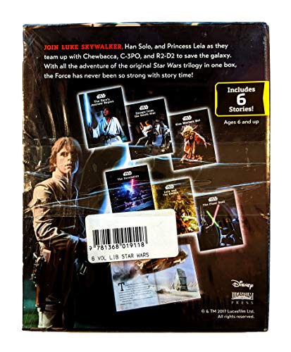 STAR WARS STORYBOOK LIBRARY 6 SET