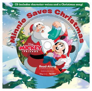 Minnie Saves Christmas ReadAlong Storybook & CD 