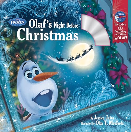 Olaf's Night Before Christmas Book & Cd