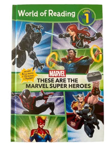 Marvel Super Hero Adventures: These are the Marvel Super Heroes (World of Reading: Level 1) 