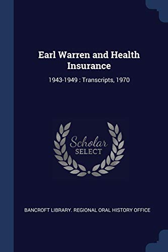 Earl Warren and Health Insurance