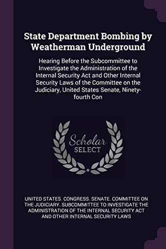 State Department Bombing by Weatherman Underground