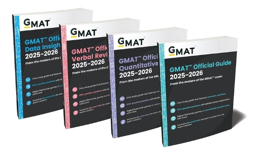 GMAT Official Guide 2025-2026 Bundle