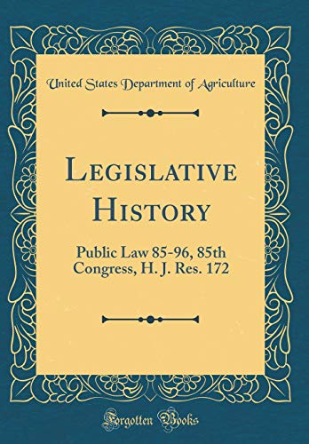 Legislative History