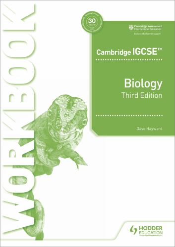 Cambridge IGCSE Biology Workbook 3rd Edition