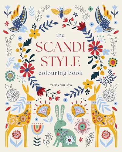 The Scandi Style Colouring Book