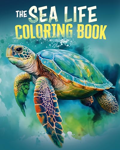 The Sea Life Coloring Book