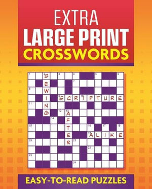 Extra Large Print Crosswords