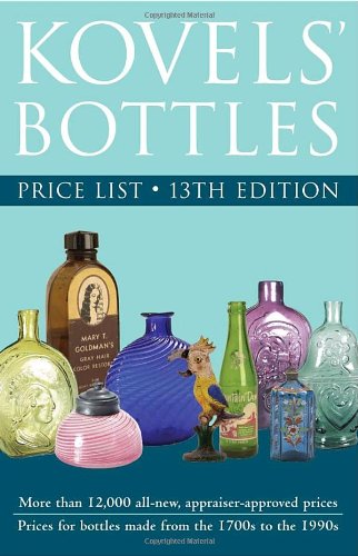 Kovels' Bottles Price List