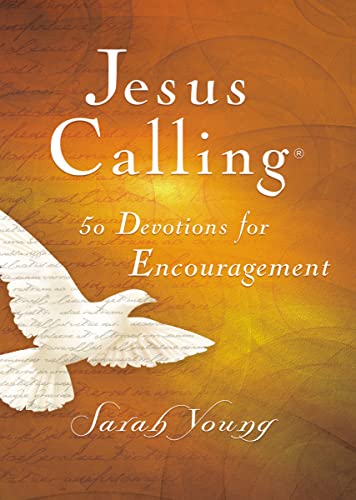 Jesus Calling, 50 Devotions for Encouragement, Hardcover, with Scripture References