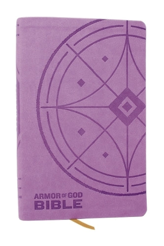NKJV Armor of God Bible, Purple Leathersoft (Childrens Bible, Red Letter, Comfort Print, Holy Bible): New King James Version