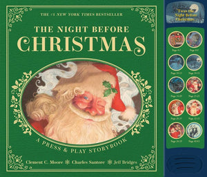 The Night Before Christmas Press and   Play Storybook