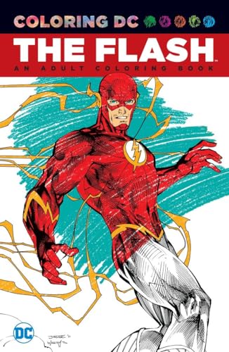 The Flash: An Adult Coloring Book