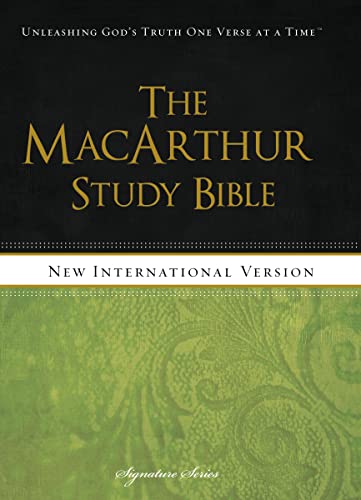 NIV, The MacArthur Study Bible, Hardcover
