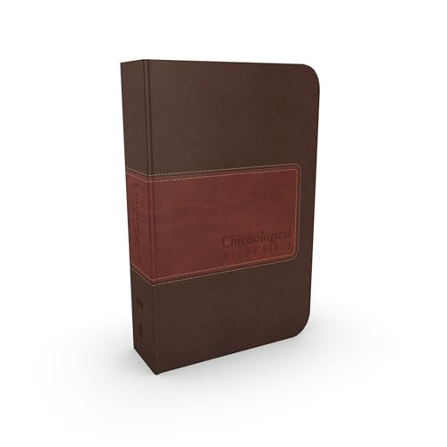 NIV, Chronological Study Bible, Leathersoft, Brown